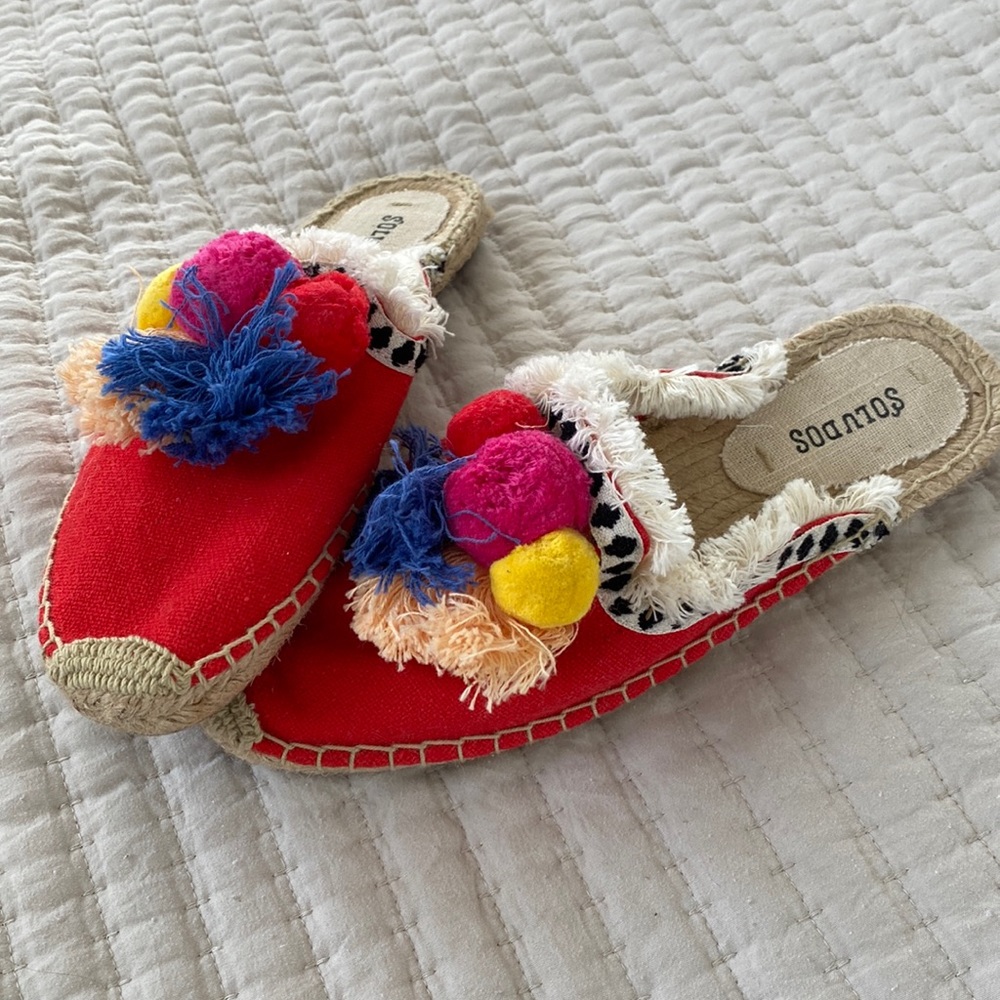 Soludos Pommel Espadrille Slides